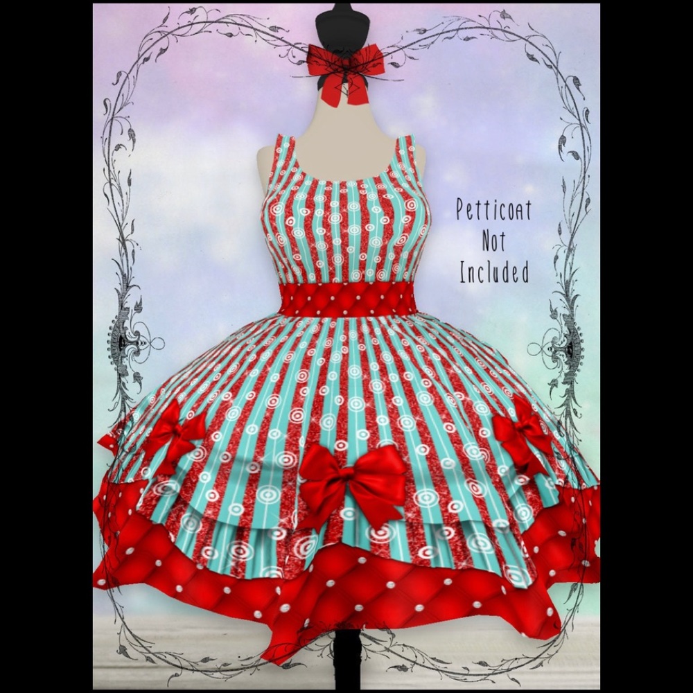 Kawaii Dress Shop Peppermint Lolita Skater Dress